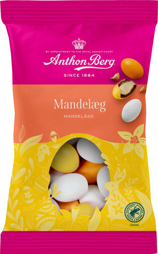 Chokladdragéer Mandelägg