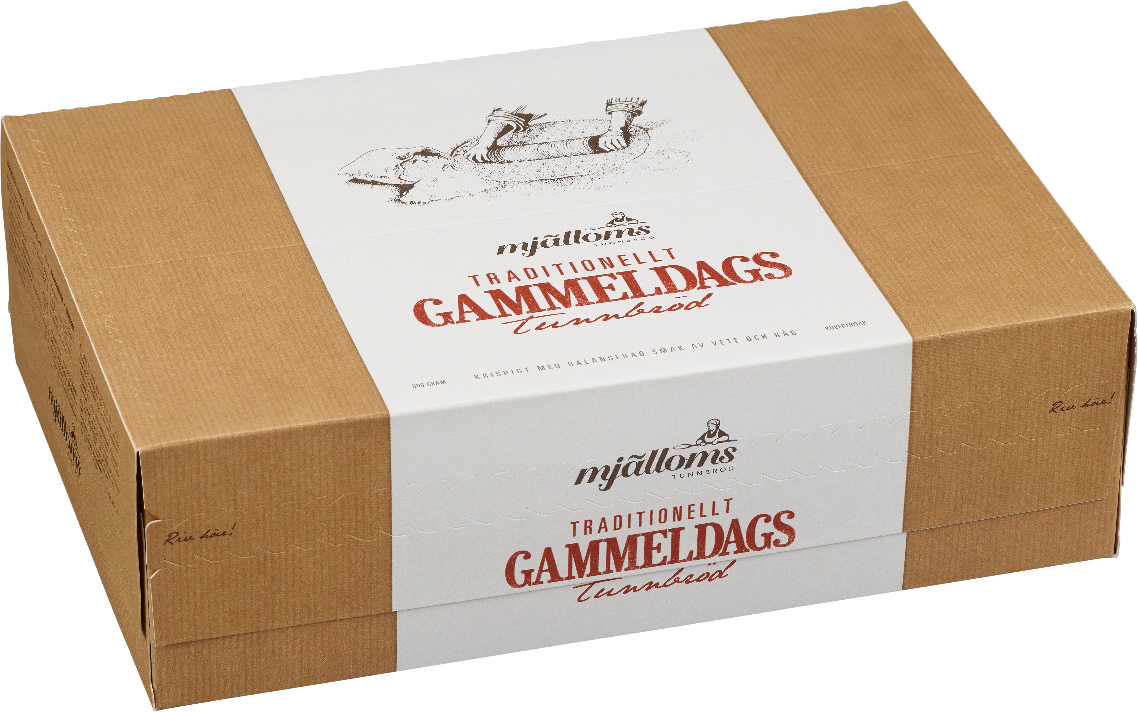 Gammeldags Tunnbröd