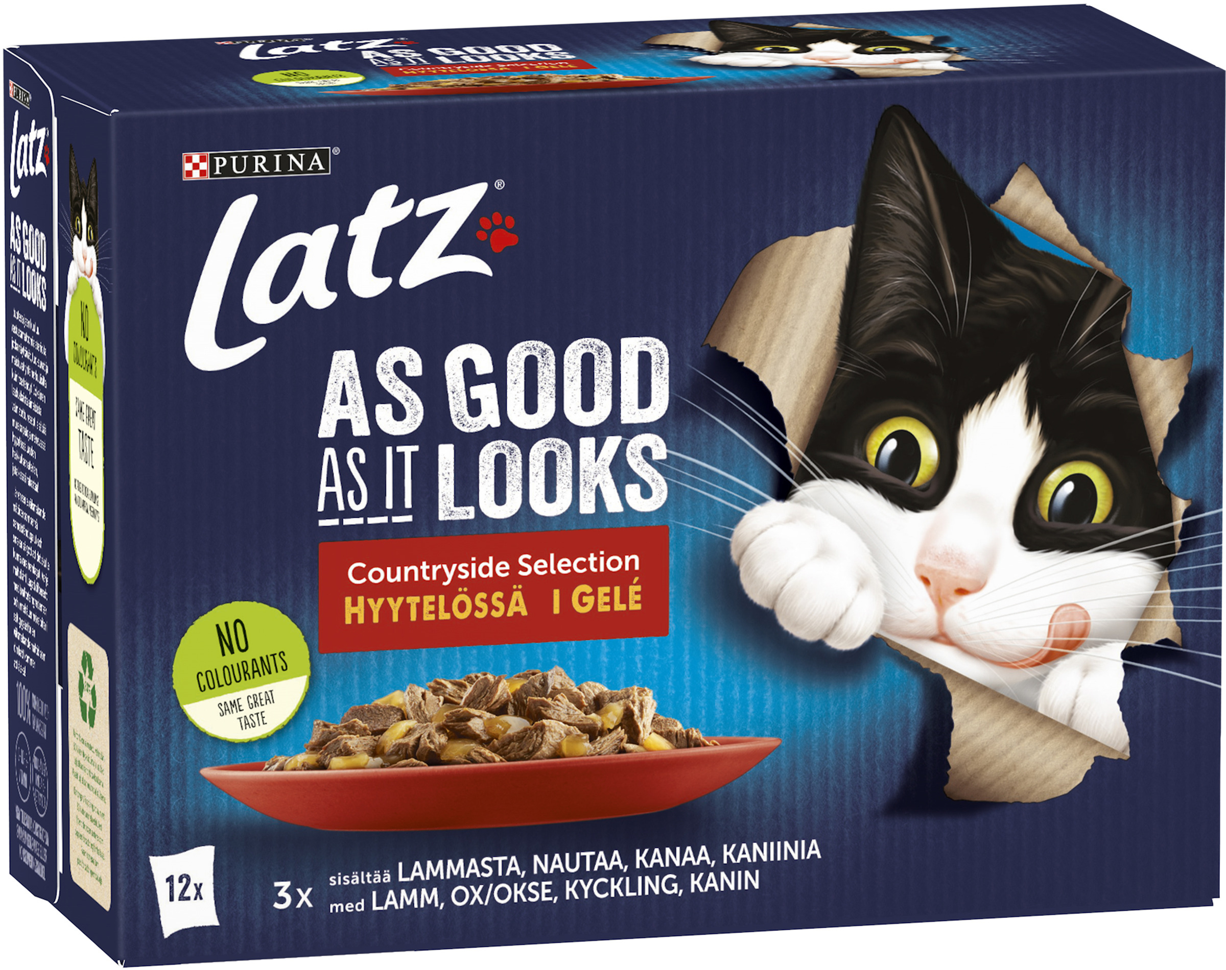 Kattmat Favoriträtter i Gelé