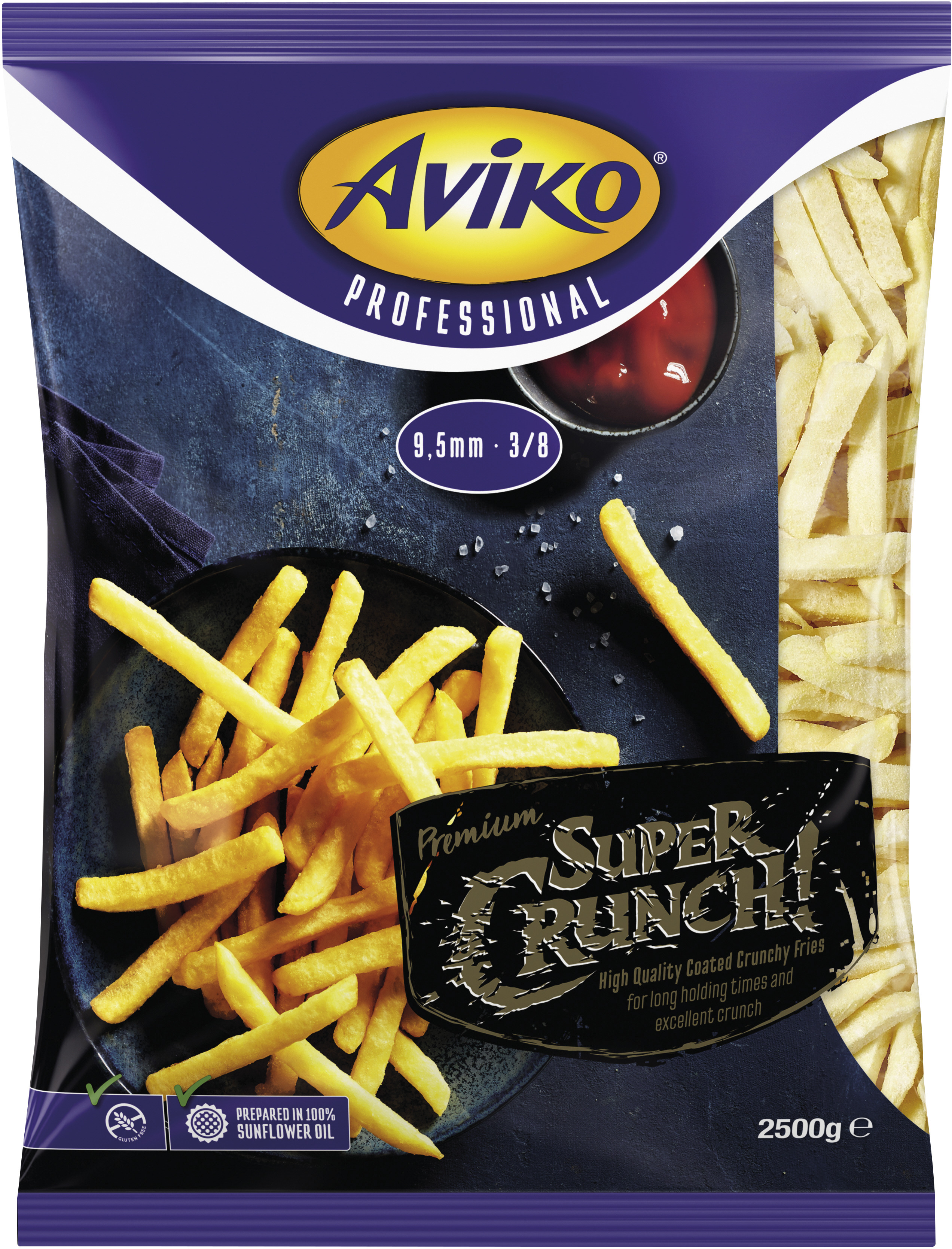Pommes Super Crunch 9,5 mm