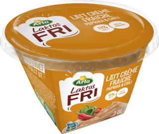 Creme Fraiche Paprika Chili 11% Laktosfri
