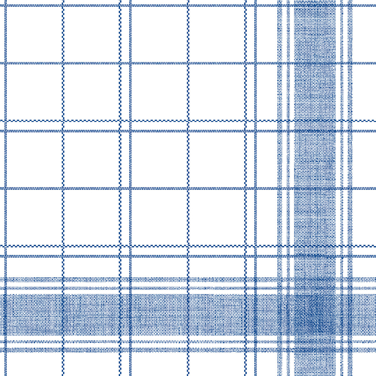 Servett Airlaid 48x48cm Naddem Blå