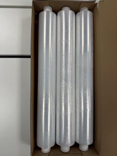 Plastfilm PE Refill 45cmx300m 8my 3-pack