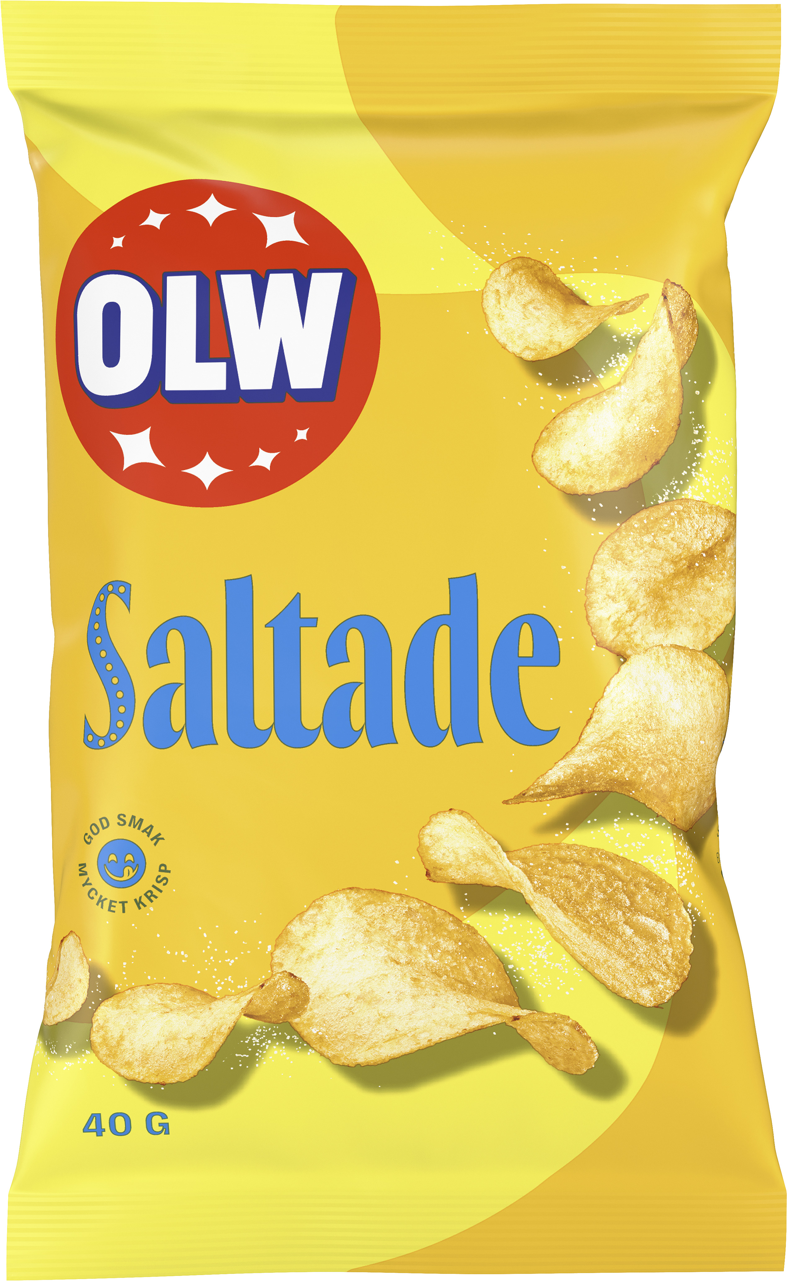 Lättsaltade Potatischips