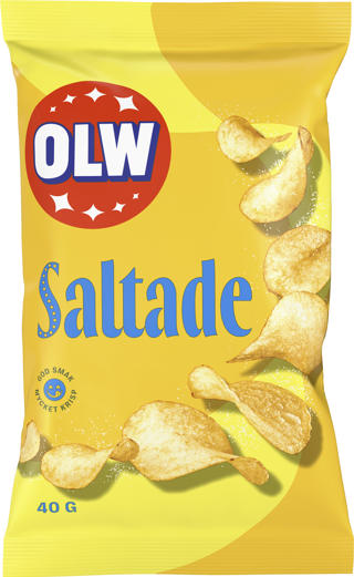 Lättsaltade Potatischips