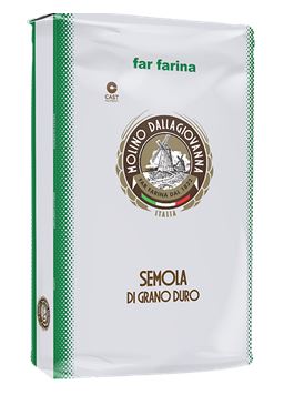 Semolina Mjöl Durumvete