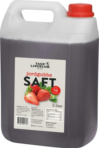 Jordgubbssaft 1+6