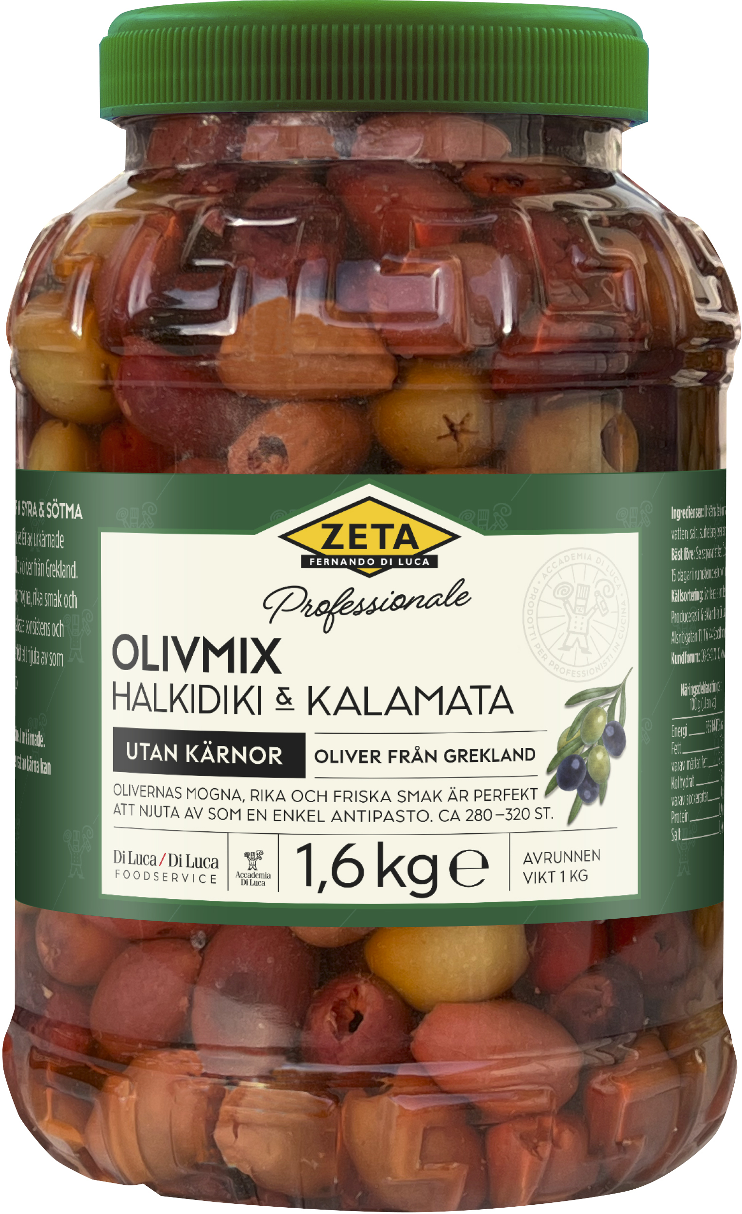 Olivmix Grekisk Urkärnad