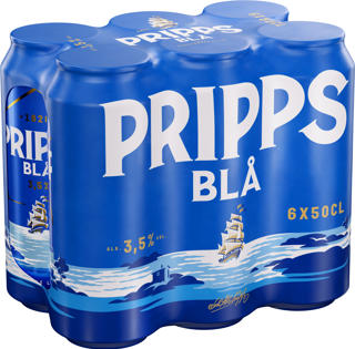 Pripps Blå 3,5% 6-p BRK