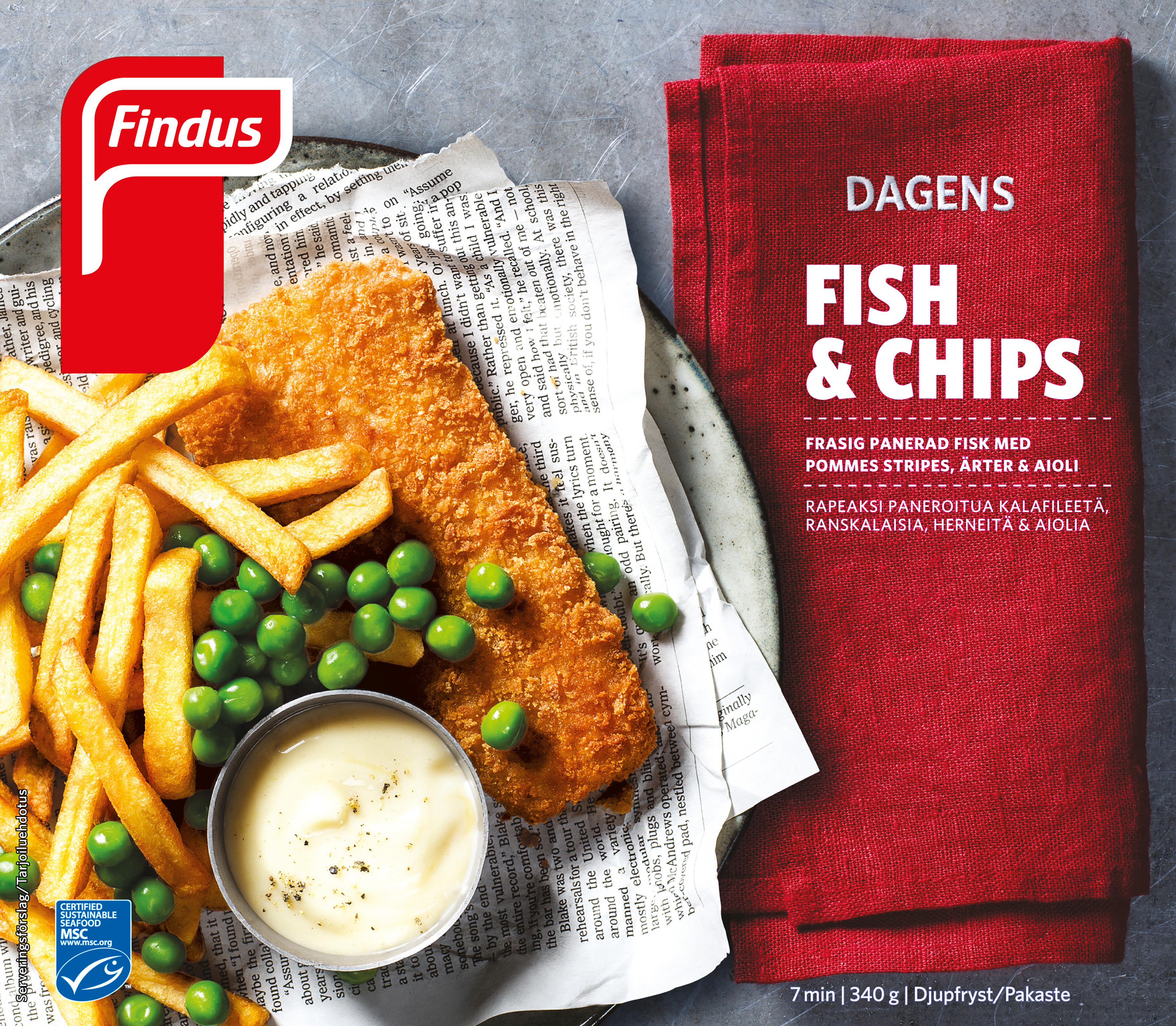 Dagens Fish & Chips MSC