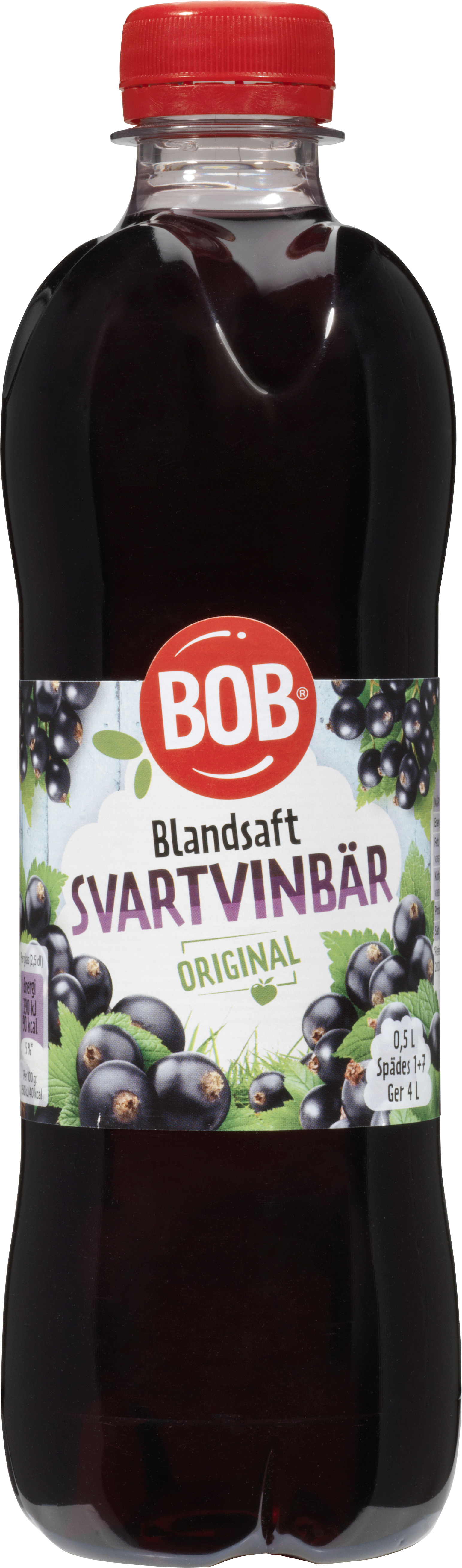Blandsaft Svarta Vinbär 1+7  PET