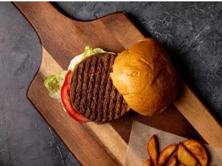 Quorn Vegan Beef Burger.