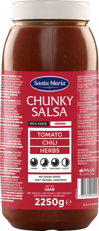 Salsa Chunky Medium Kanna