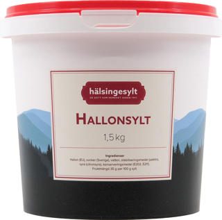 Hallonsylt