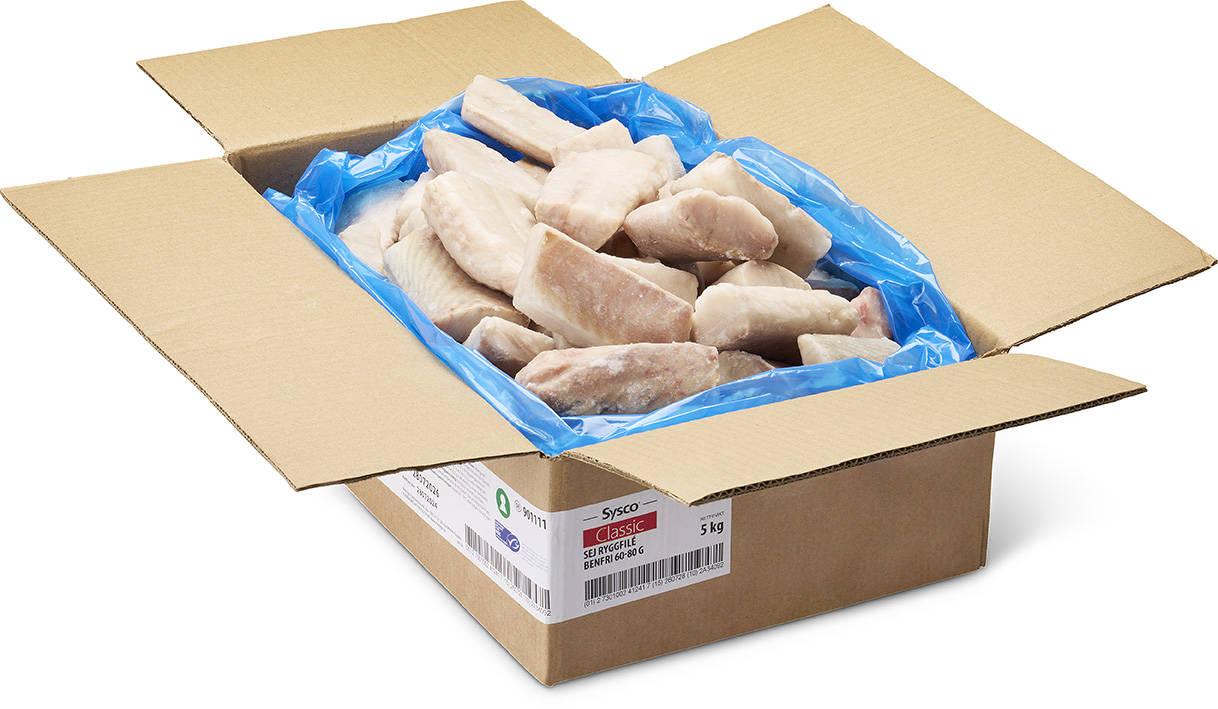 Sej Ryggfilé 60-80g MSC