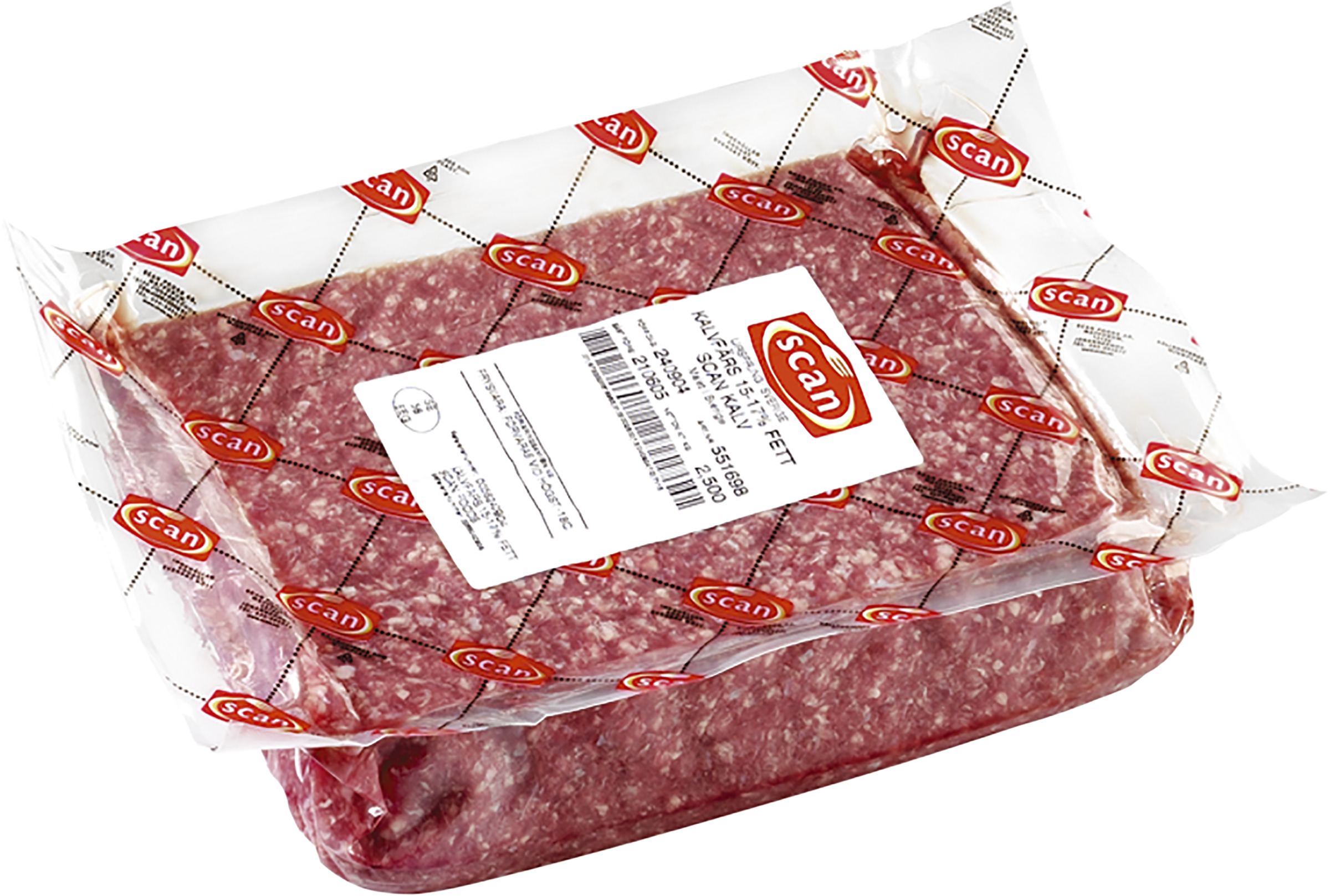 Kalvfärs 16% Sverige