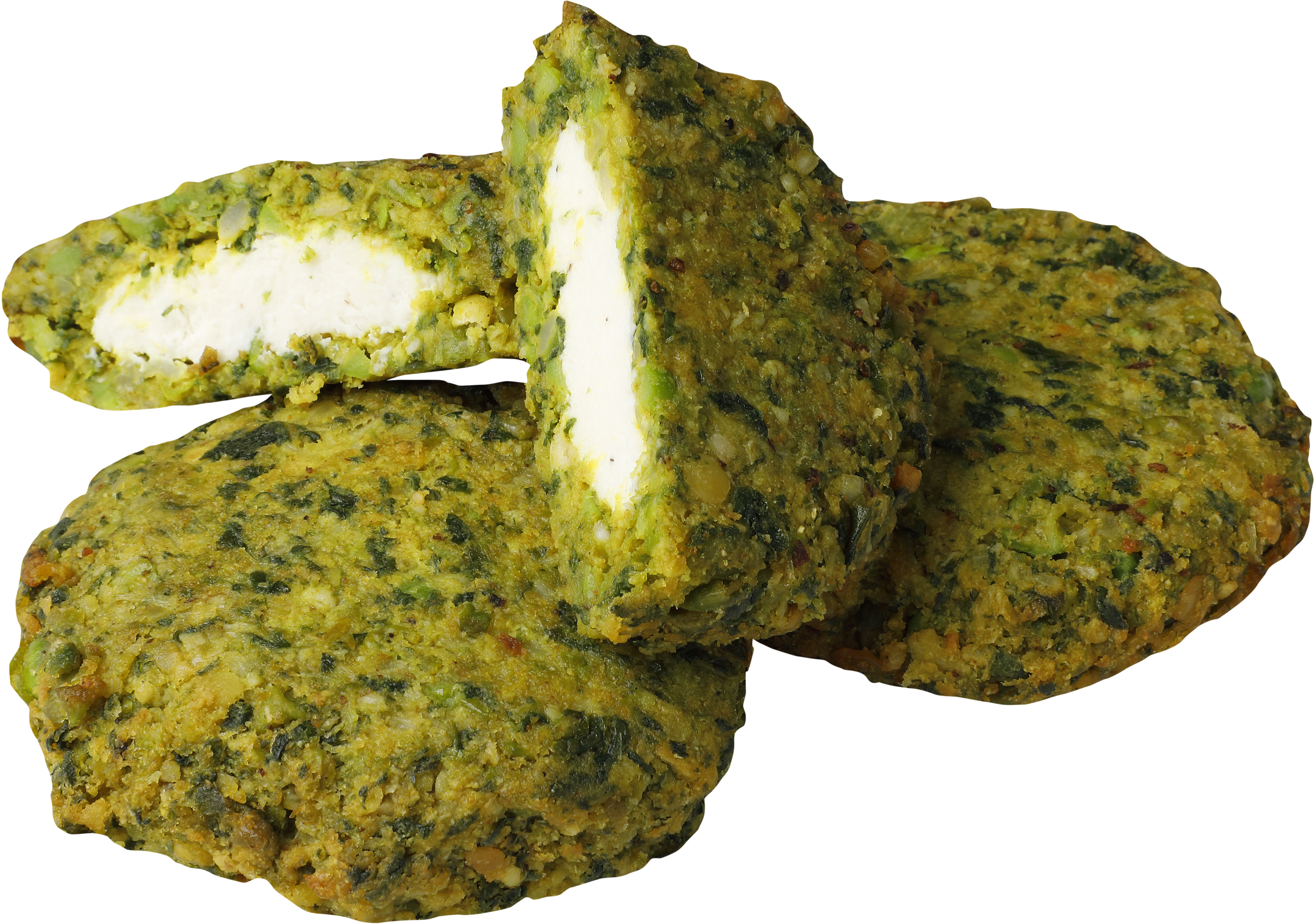 Grönsaksbiff Med Spenat & Färskost