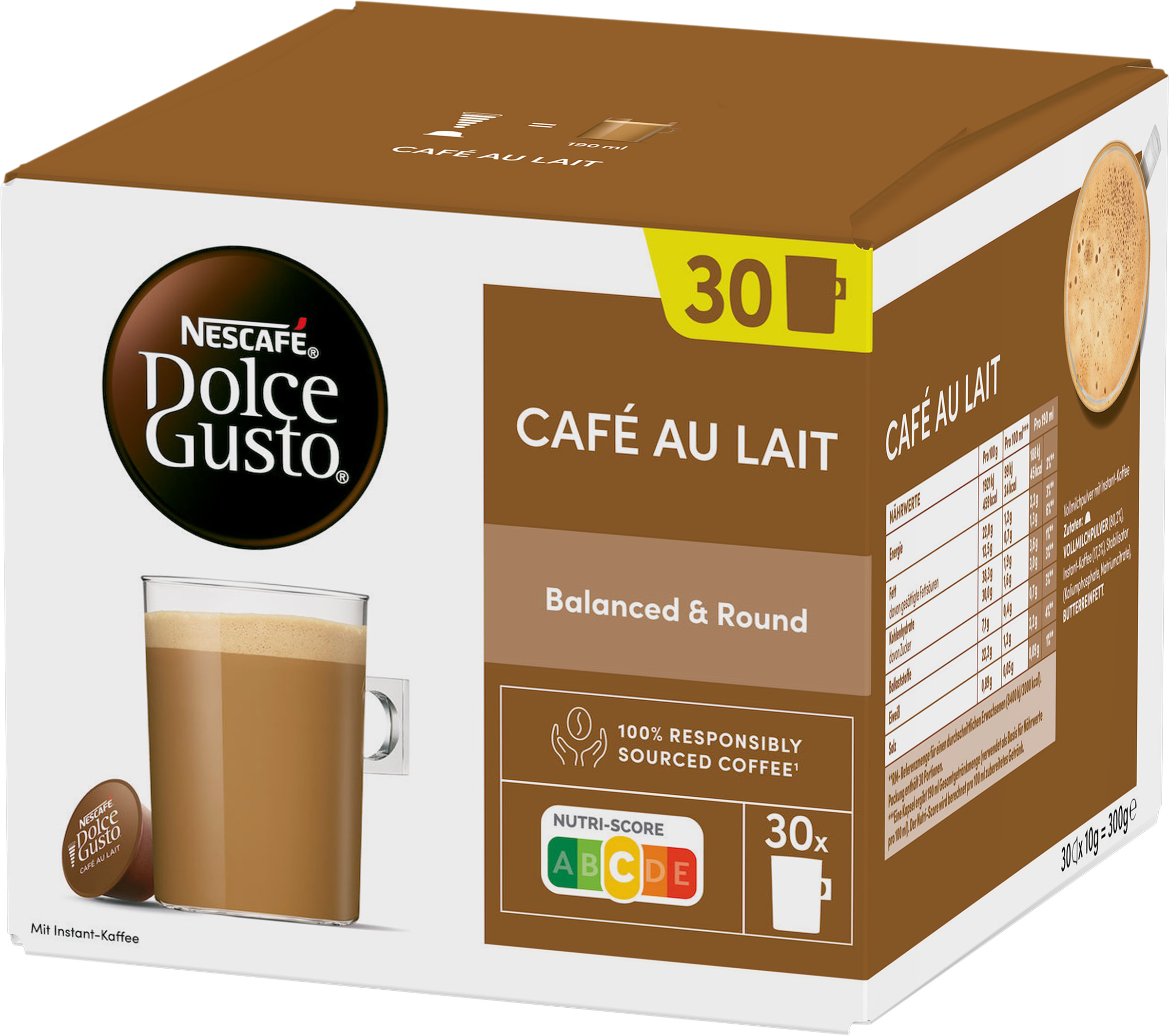 Kaffekapsel Café Au Lait