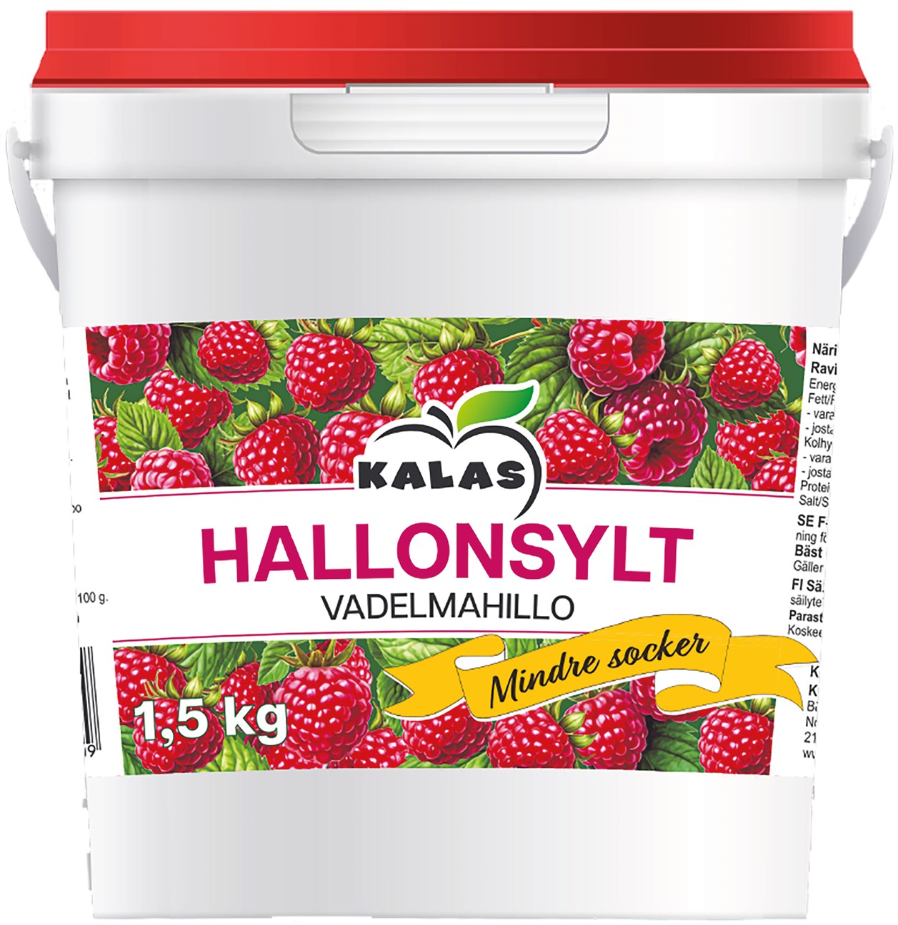 Hallonsylt Mindre Socker