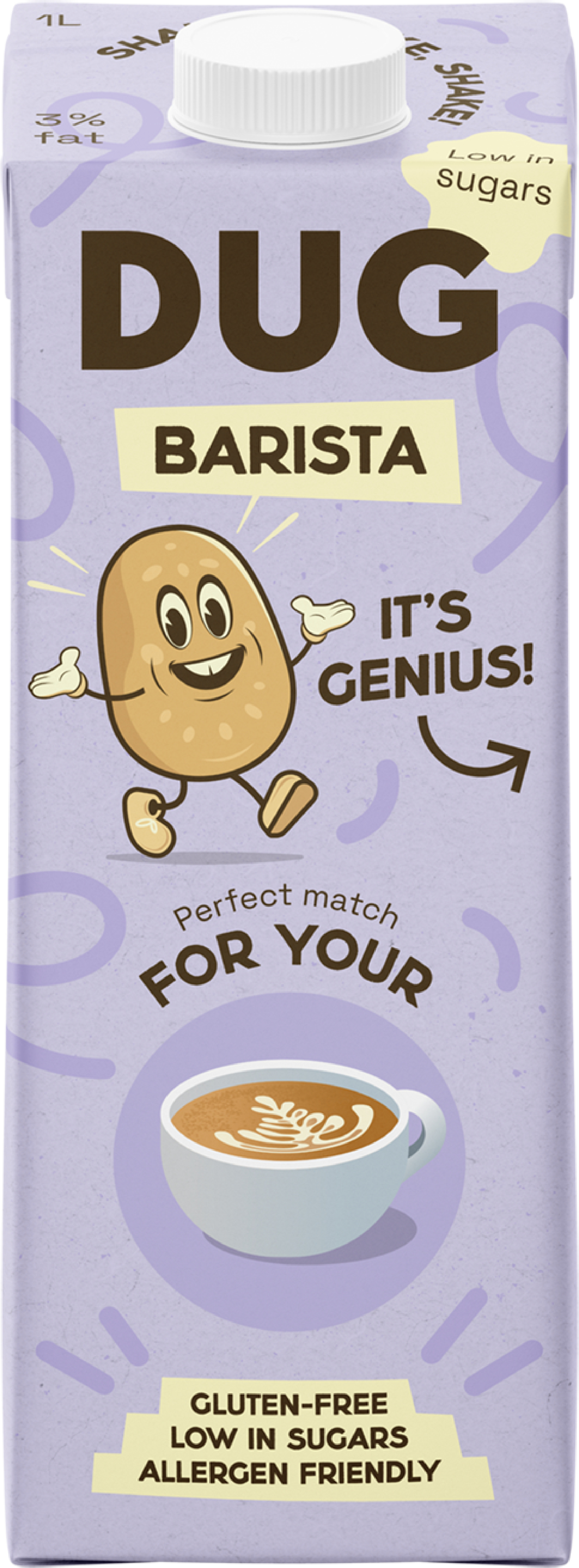 Potatisdryck Barista 3%