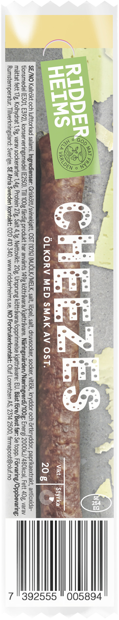 Ölkorv Mini Cheezes