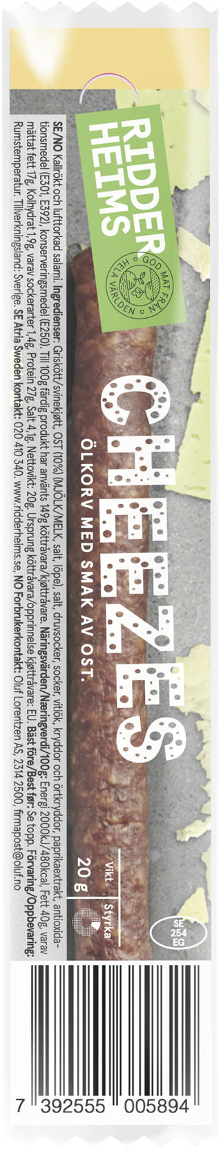 Ölkorv Mini Cheezes