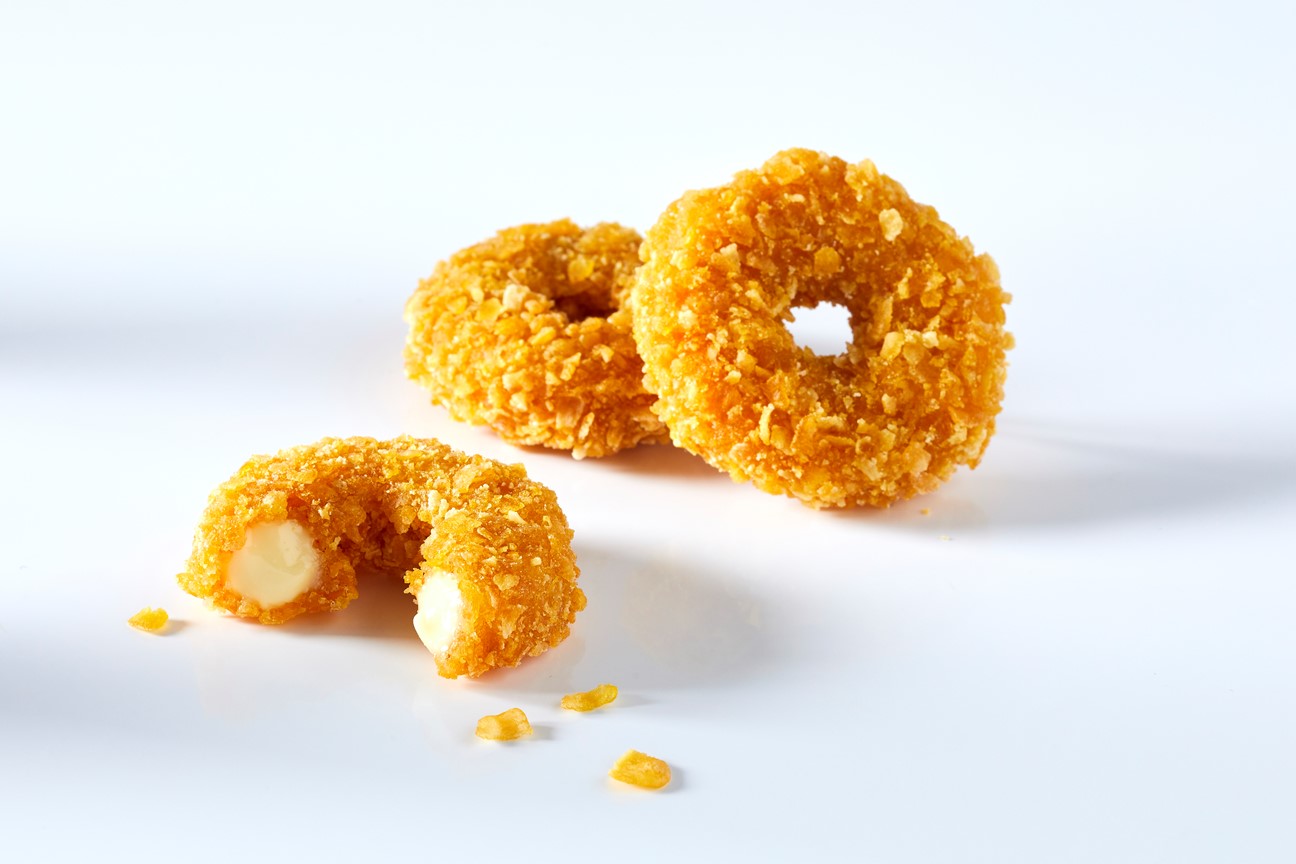 Mini Smoky Cheese Donuts