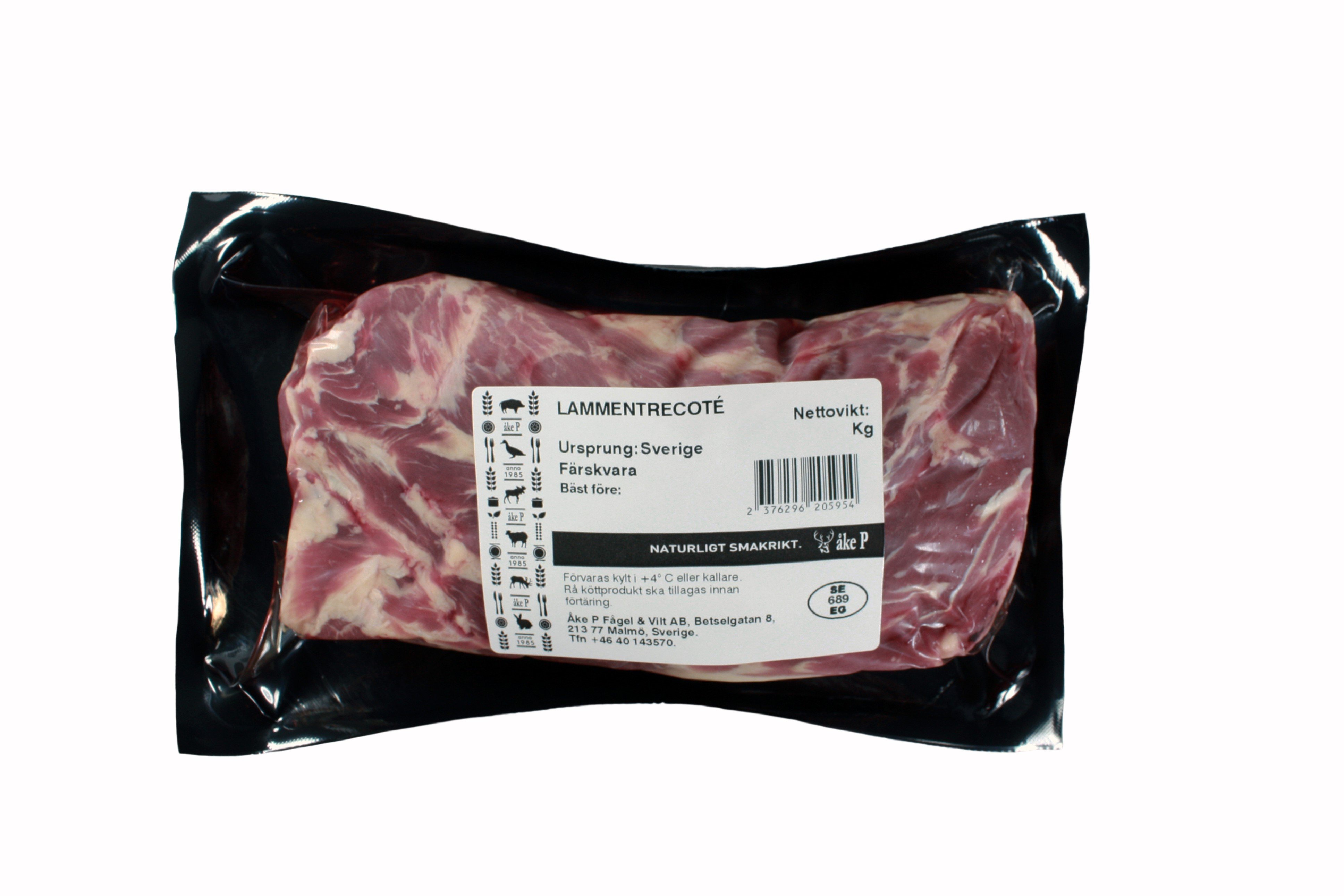 Lammentrecôte Sverige