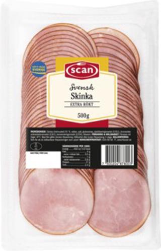 Skinka Extrarökt Skivad