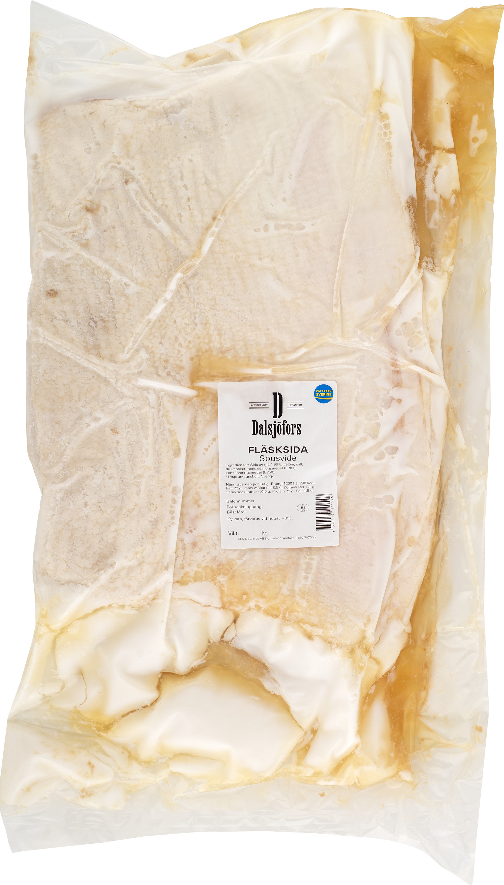 Fläsksida Sous Vide