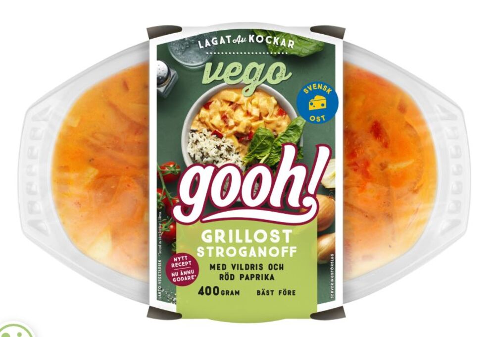 Grillost Stroganoff med Vildris