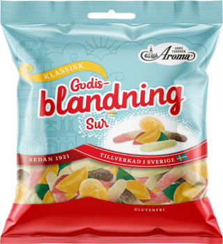 Godisblandning Sur