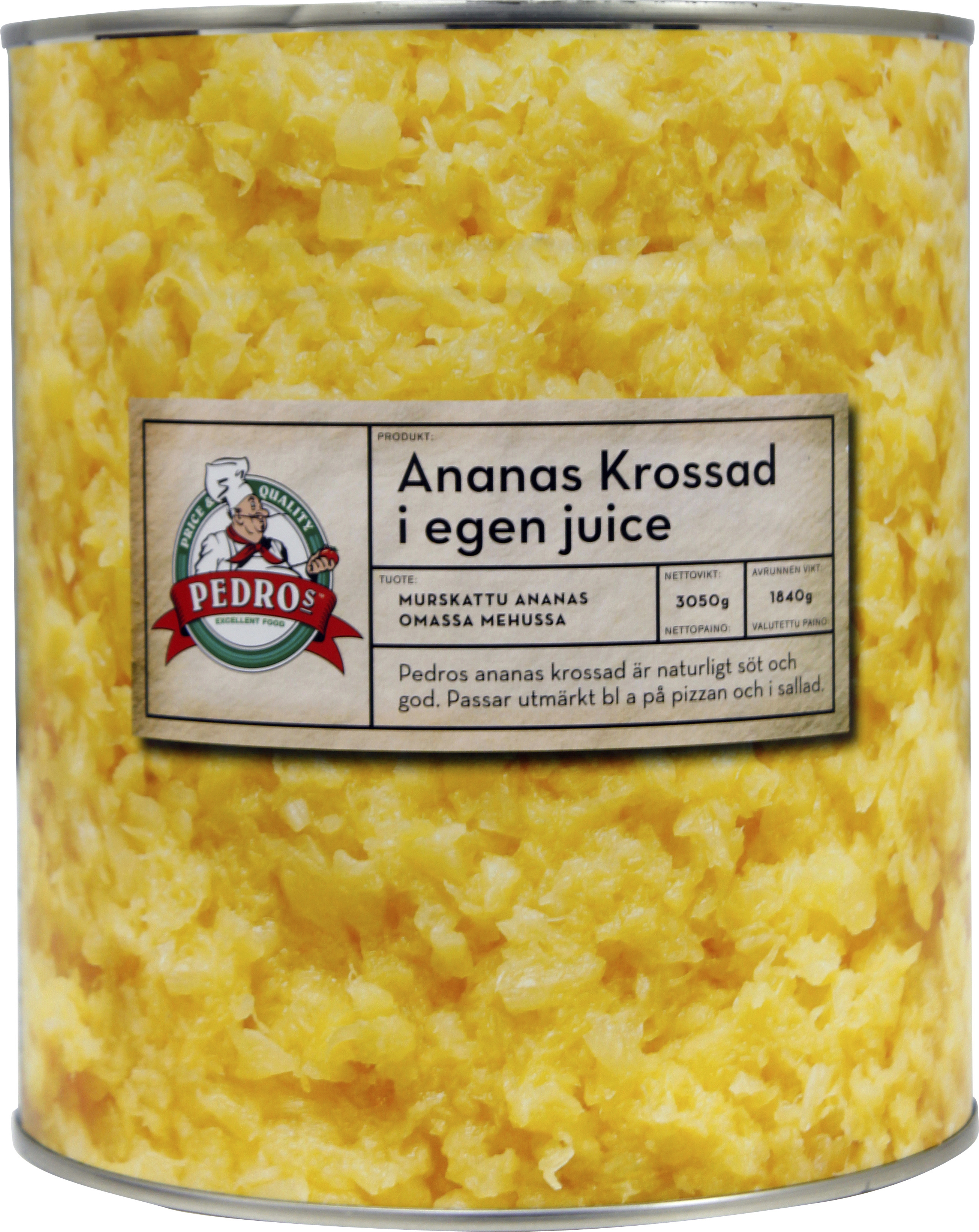 Ananas Krossad i Juice