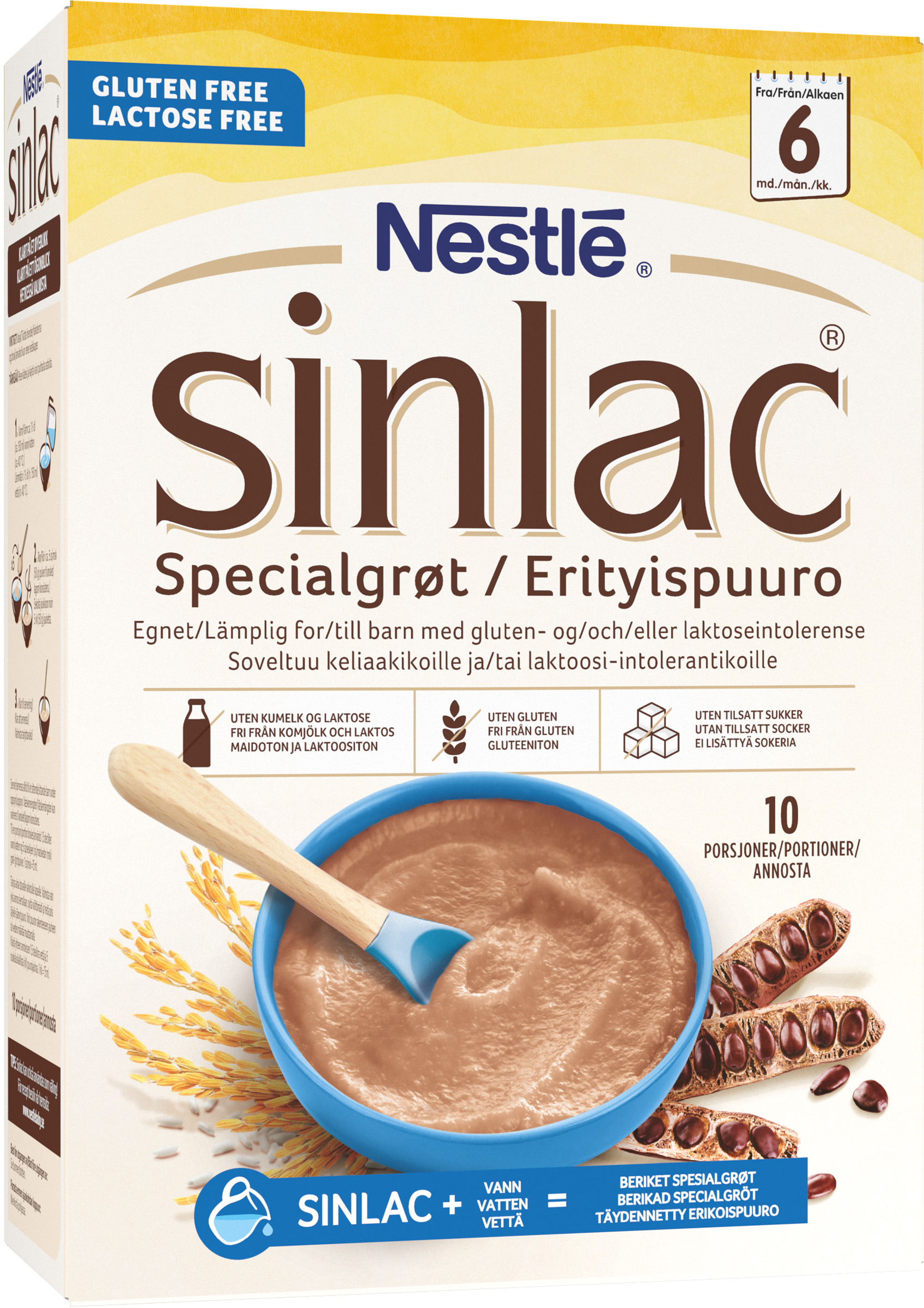 Sinlac Specialgröt 6 Mån