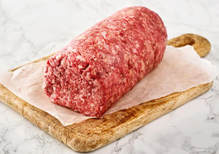 Hamburgerfärs Rulle Utvald med Talg Ø9cm EU