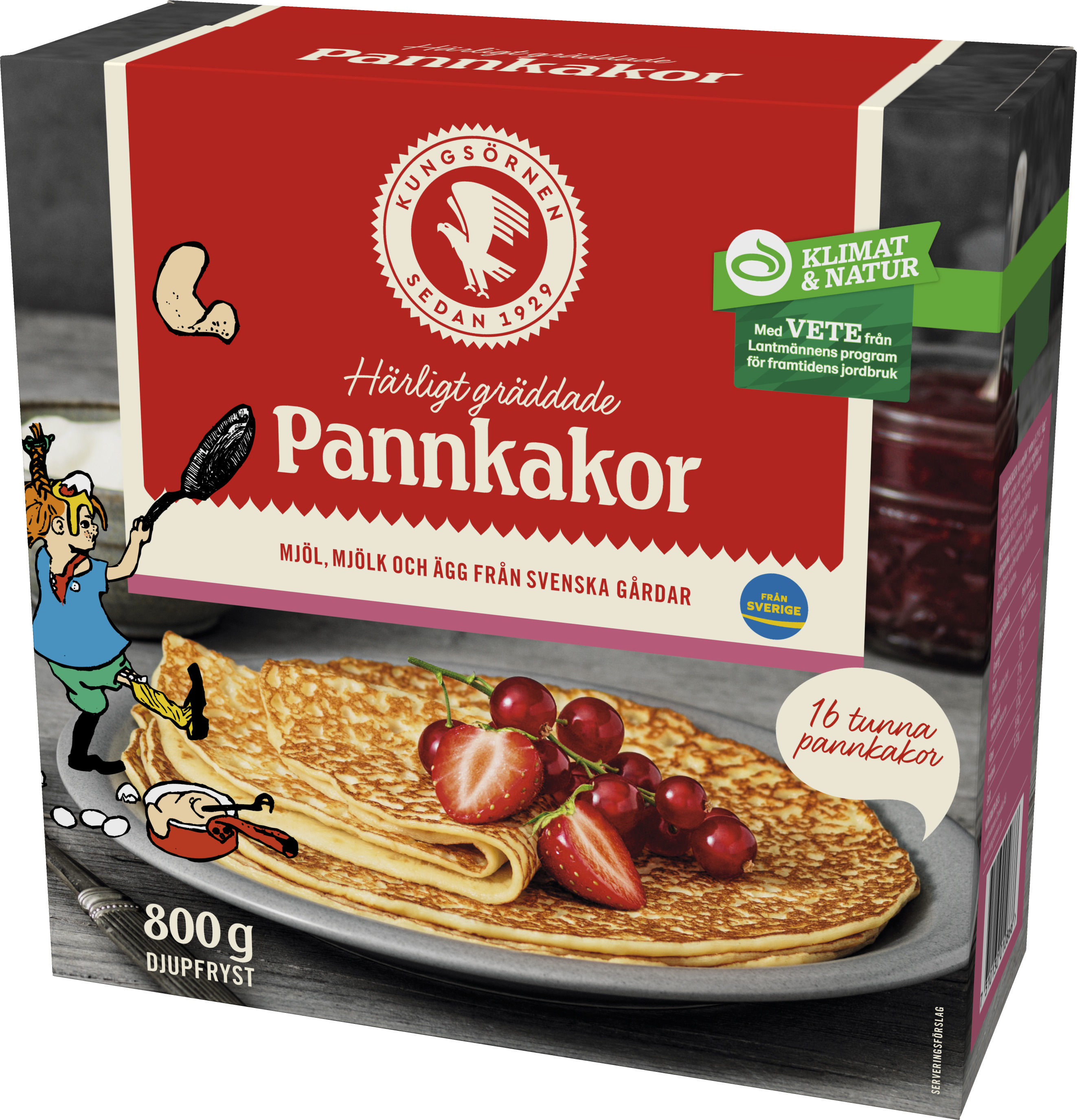 Pannkakor 16 stycken