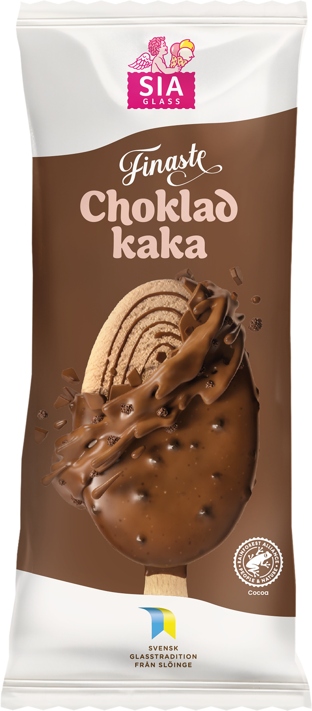 Glasspinne Finaste Chokladkaka