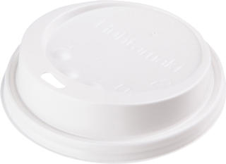 Lock PS till kaffebägare 25cl Vit