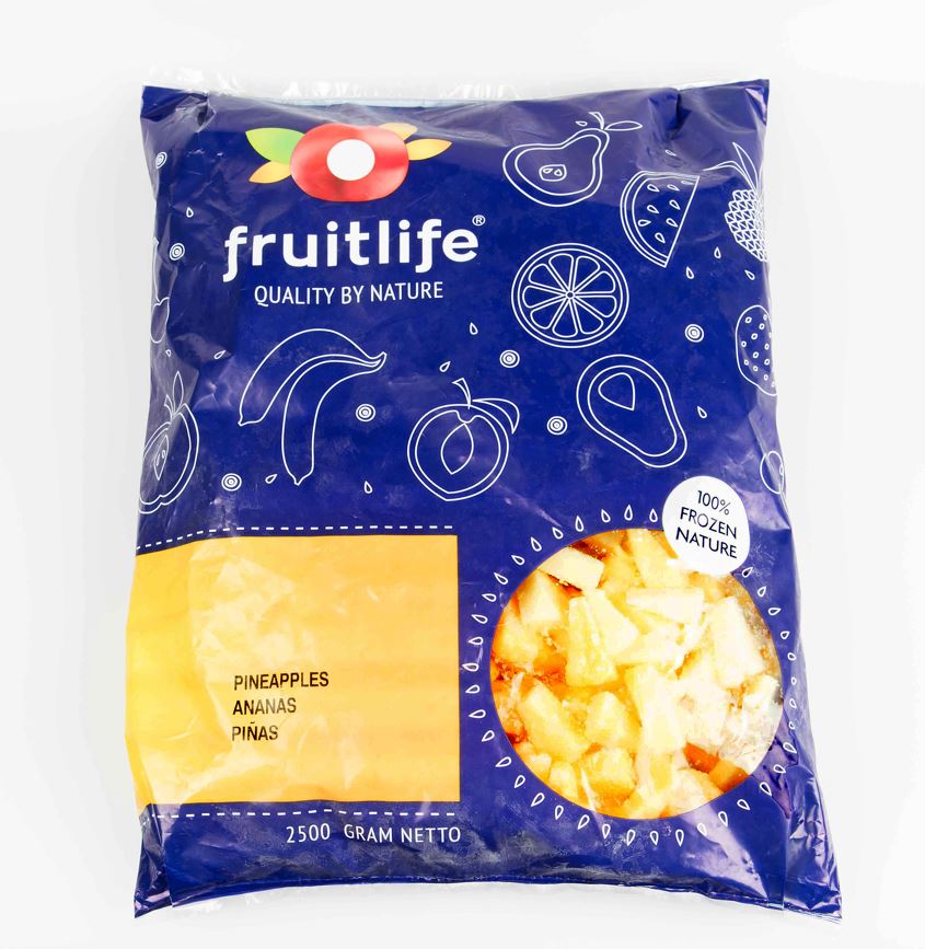 Ananas Tärnad Lösfryst