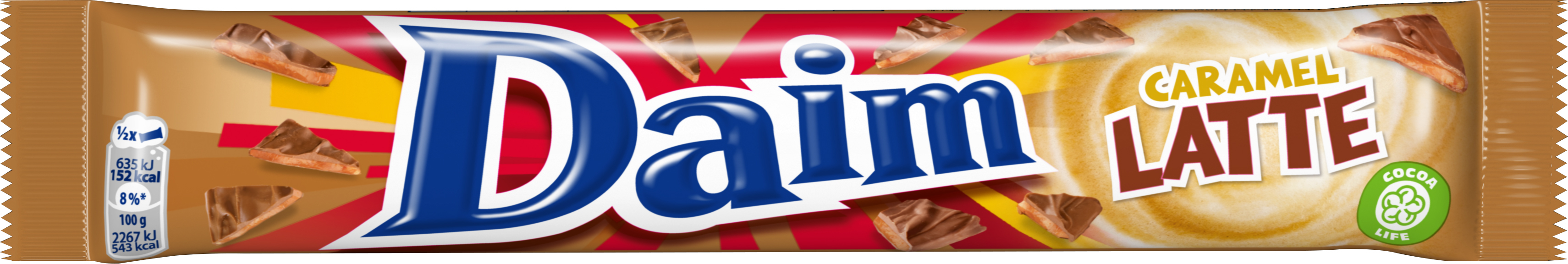 Daim Dubbel Caramel Latte