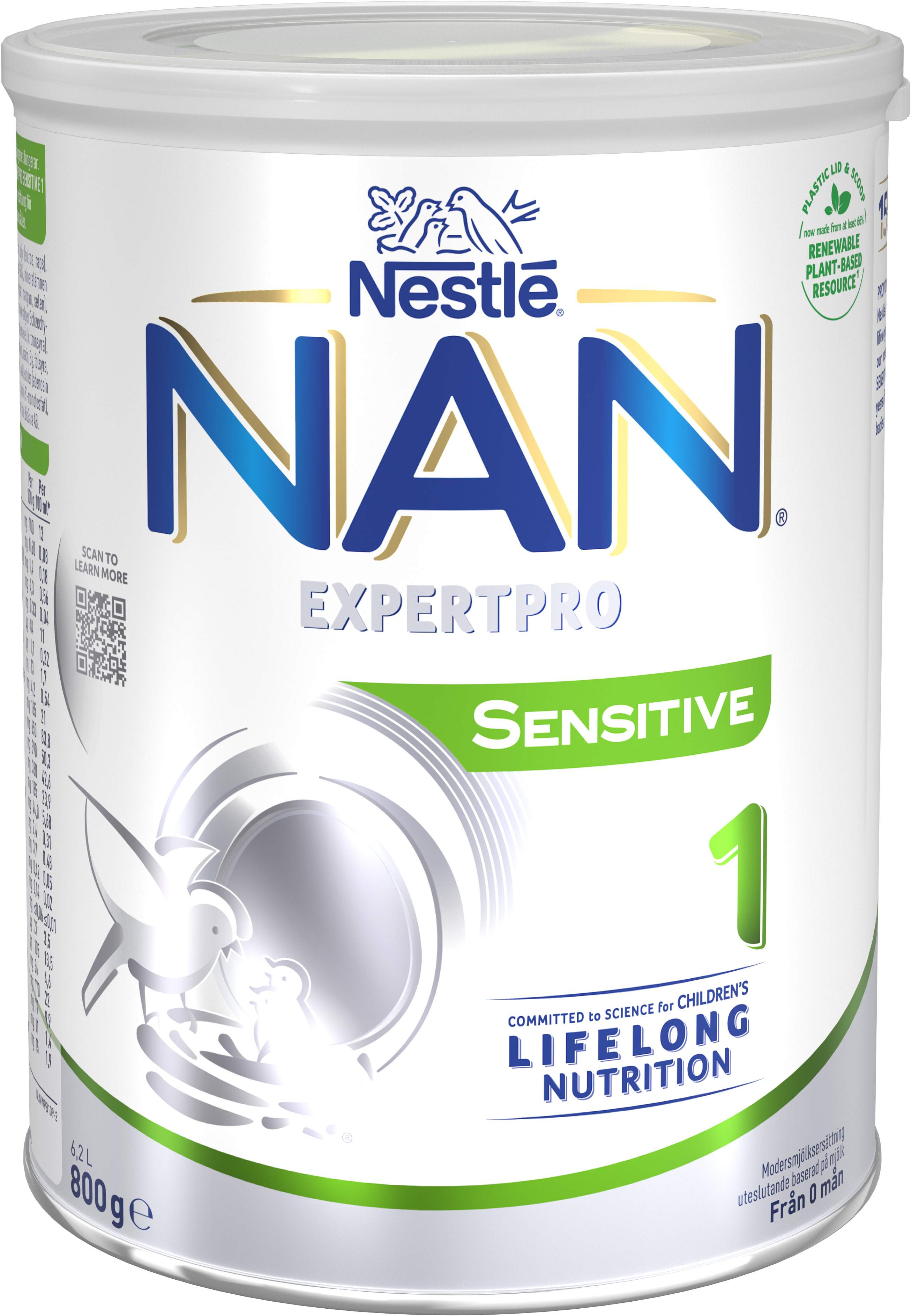 NAN Expertpro Sensitive 1 Modersmjölksersättning