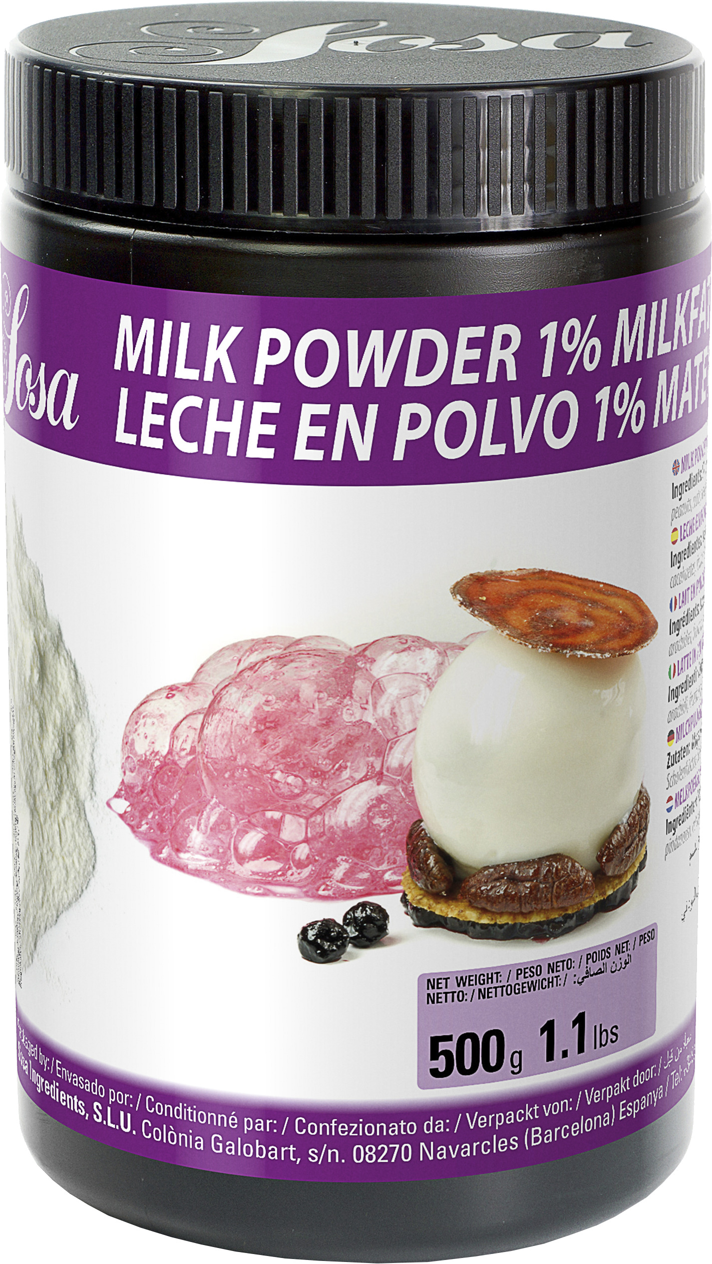 Mjölkpulver 1% Fett