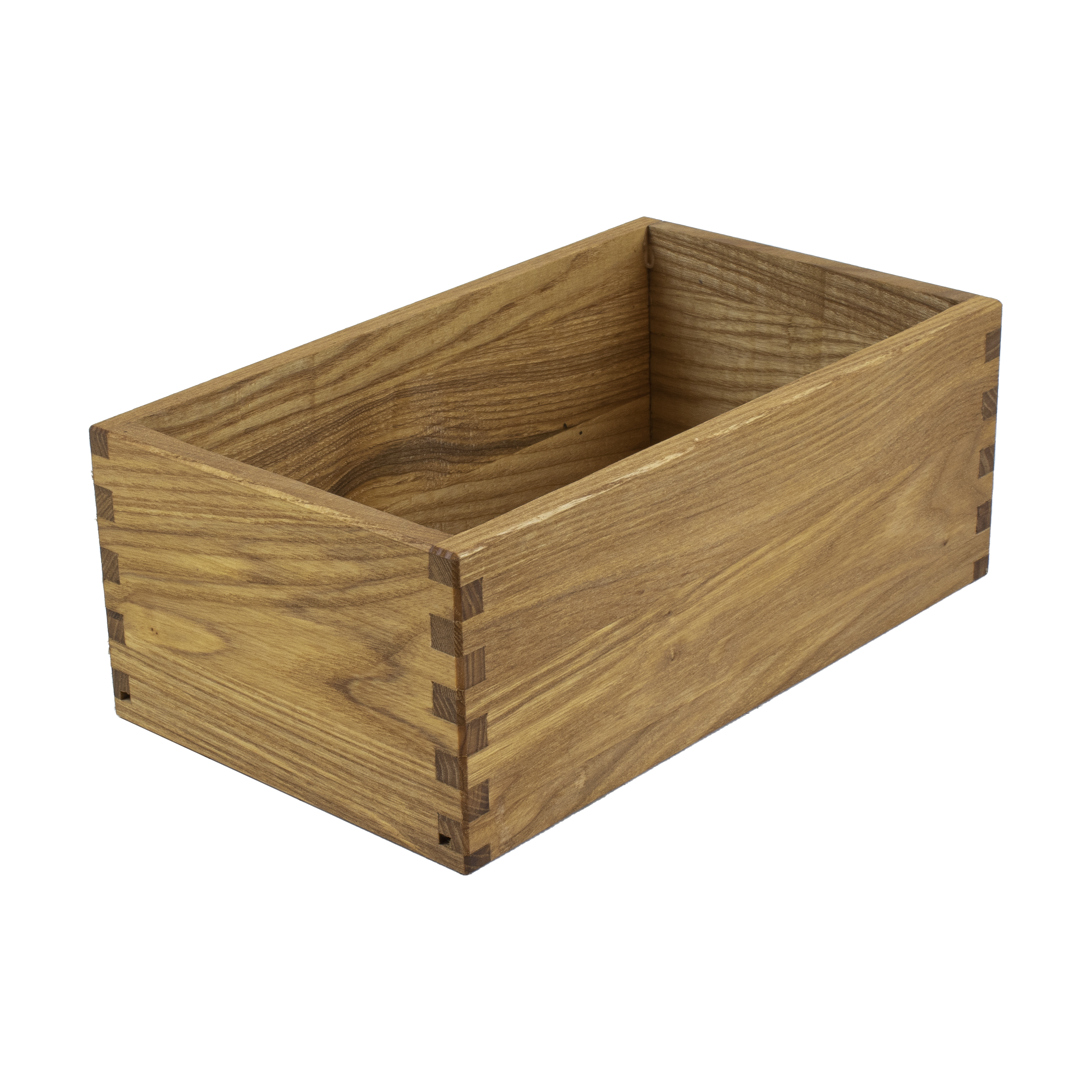 Besticklåda Ek L 26cm H 10cm