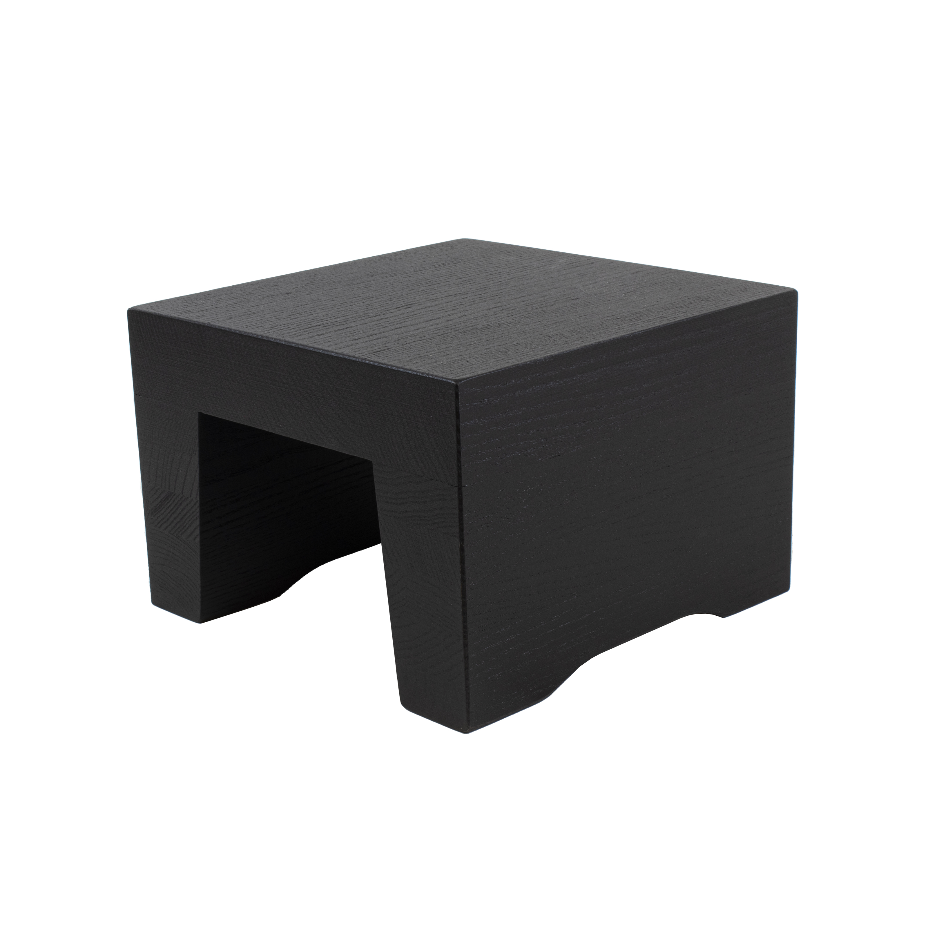 Träpall svart L210xB210xH140mm