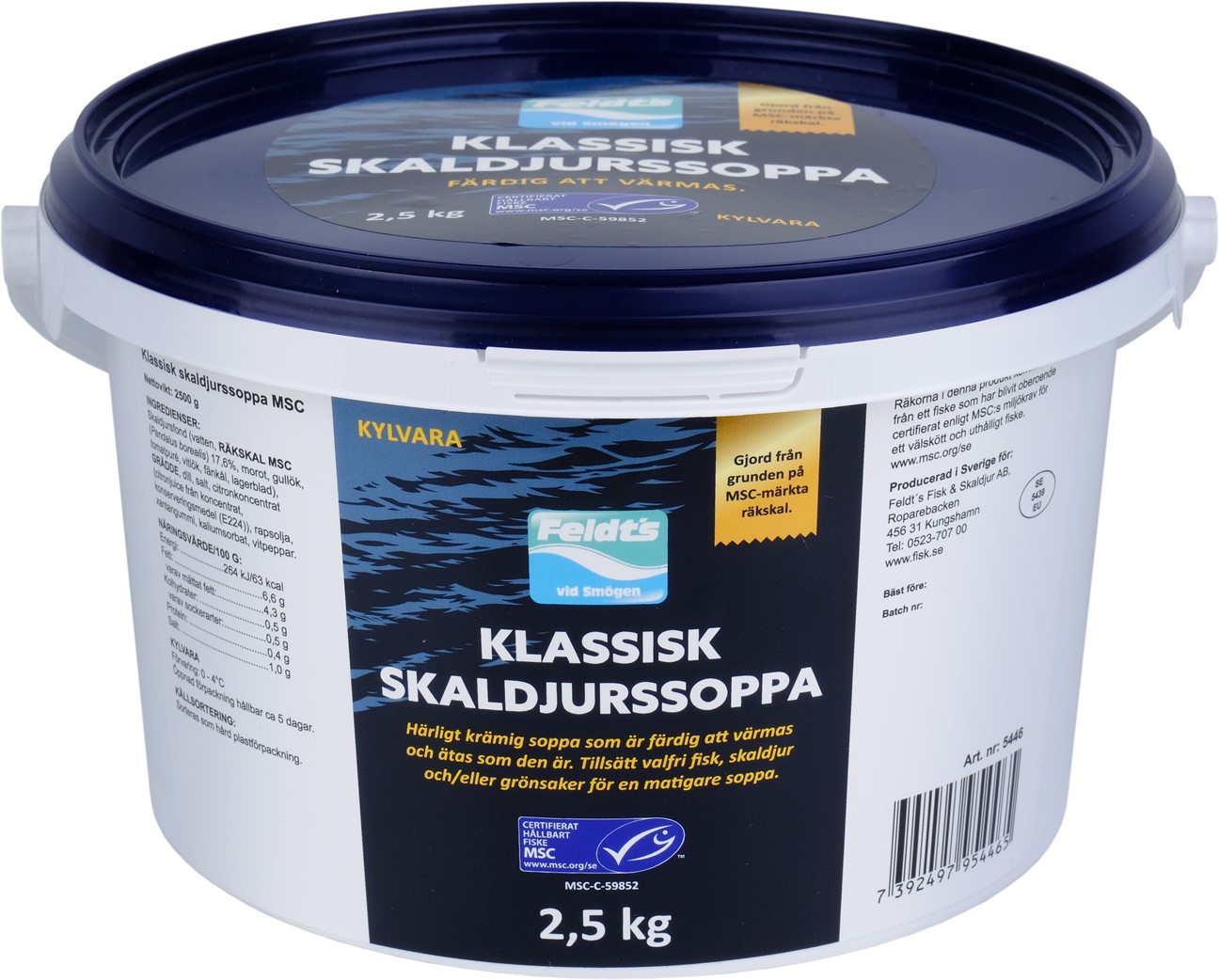 Klassisk Skaldjurssoppa MSC