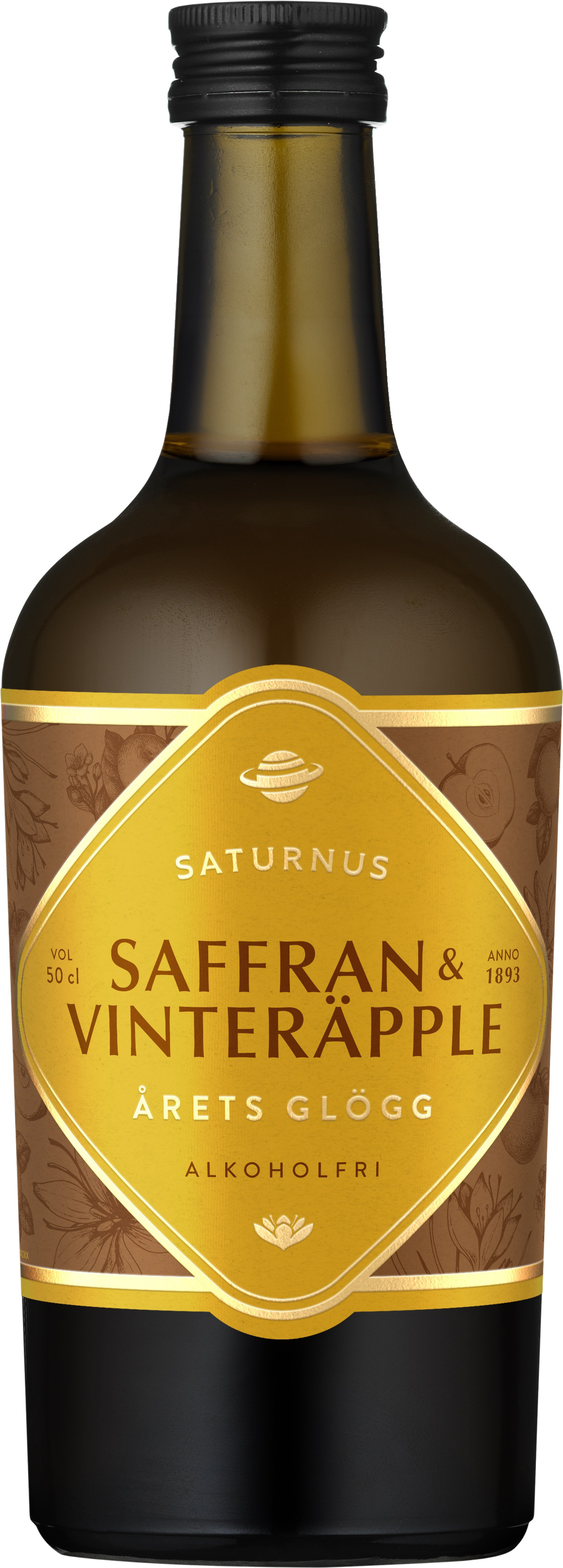 Glögg Saffran & Vinteräpple Alkoholfri