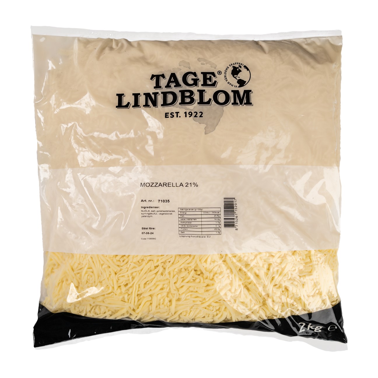 Riven Mozzarella 21%