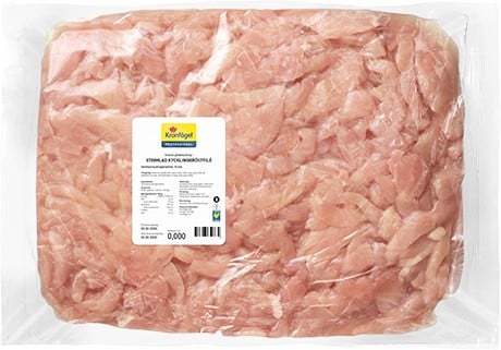 Kycklingfilé Strimlad 10mm