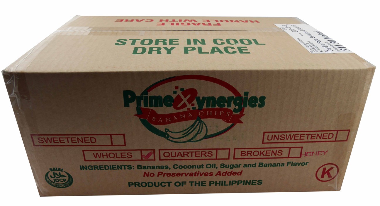 Bananchips Honungsdoppade