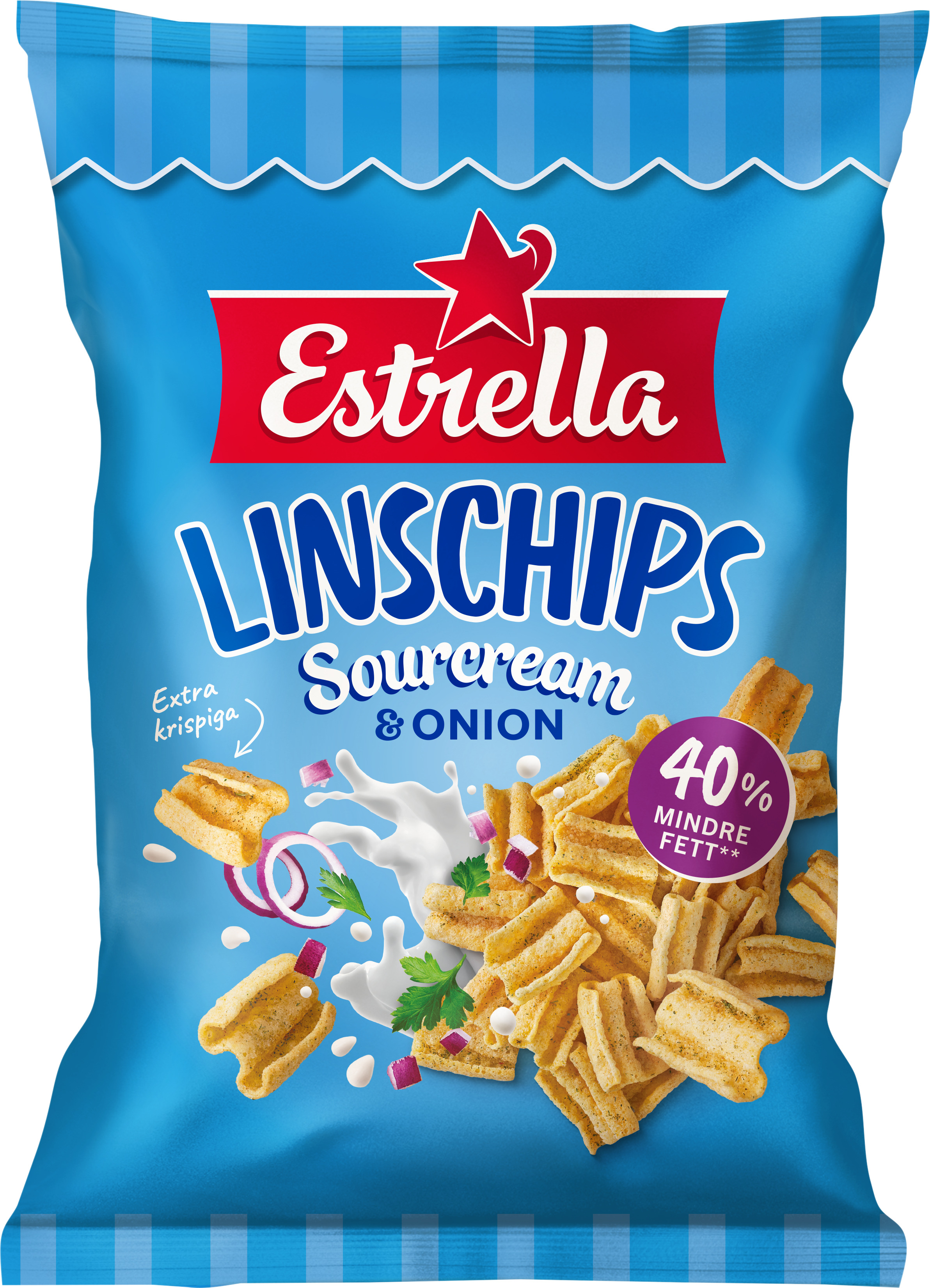 Linschips Gräddfil & Lök
